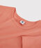 T-shirt punto coccotte ICONICA in cotone bio Donna rosa PAPAYE