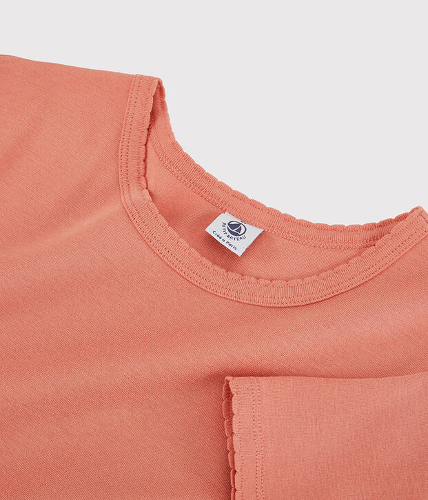 T-shirt punto coccotte ICONICA in cotone bio Donna rosa