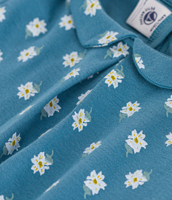 Blusa in cotone a fiori bambina POLOCHON/ MULTICO