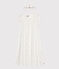 Camicia da notte travestimento con diadema bambina in cotone bianco MARSHMALLOW/bianco MULTICO