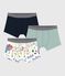 Set di boxer in cotone con stampa Op&eacute;ra bambino multicolore