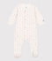 Bodyjama a fiori in tubique bianco MARSHMALLOW/bianco MULTICO