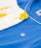 Pigiama corto blu bambino in cotone blu BRASIER/bianco MULTICO