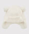Cappellino bambina bianco MARSHMALLOW
