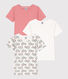 Confezione da 3 t-shirt manica corta bambino in cotone motivo trattore