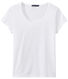 T -shirt donna con SCOLLO BALLERINA in jersey leggero