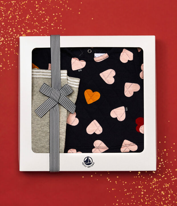 Confezione regalo neonato multicolore
