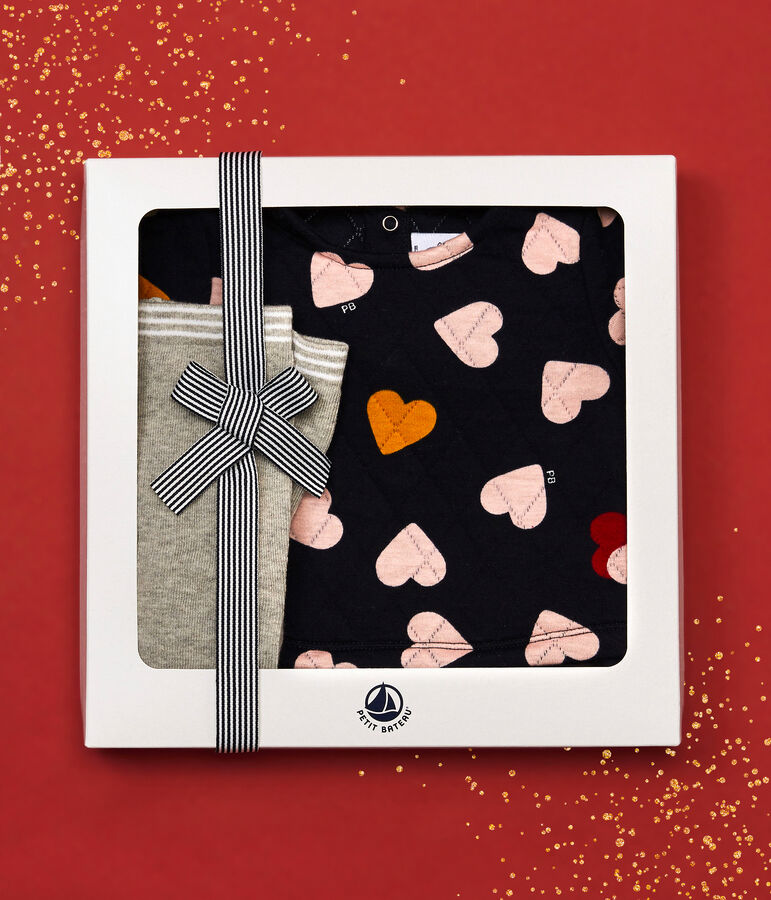 Confezione regalo neonato multicolore