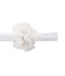 Fascia per capelli bambina a fiori bianco MARSHMALLOW