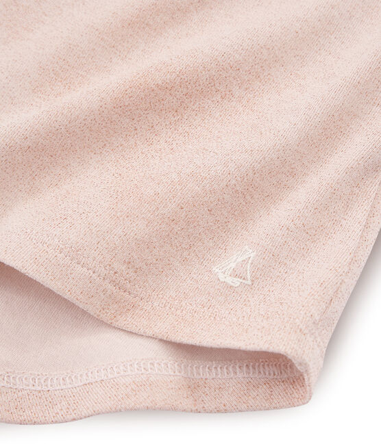 Canottiera bambina rosa PEARL/rosa COPPER
