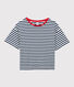T-shirt TAGLIO BOXY in cotone donna