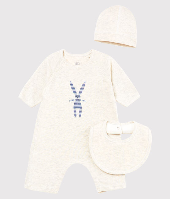 Cofanetto regalo 3 pezzi bebè unisex variante 2