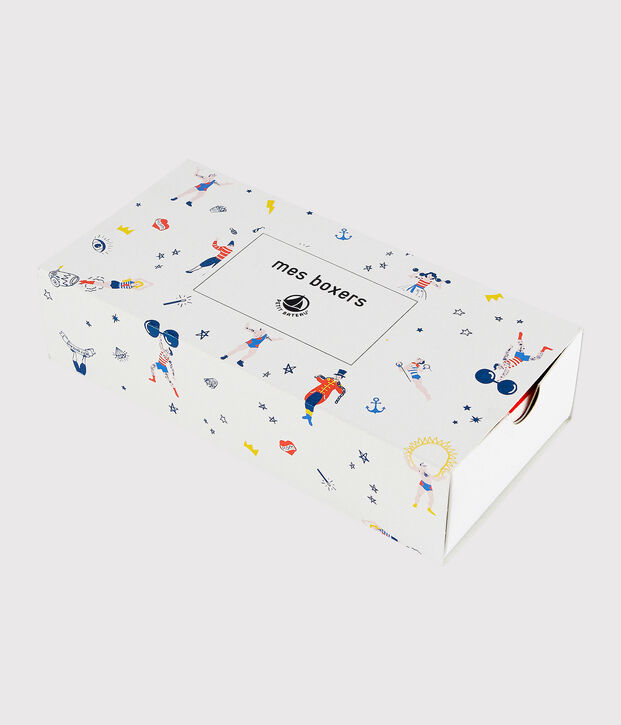 Confezione da 5 boxer fantasia feste da bambino multicolore