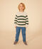 Maglione irlandese in cotone a righe bambino AVALANCHE/ CROCO