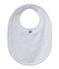 Bavaglino bebé unisex in cotone bianco ECUME