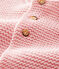 Cardigan lana e cotone bebè femmina rosa MINOIS