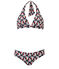 Costume da bagno 2 pezzi donna stampato blu SMOKING/bianco MULTICO