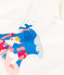 Felpa bambino Petit Bateau x Water Family bianco MARSHMALLOW