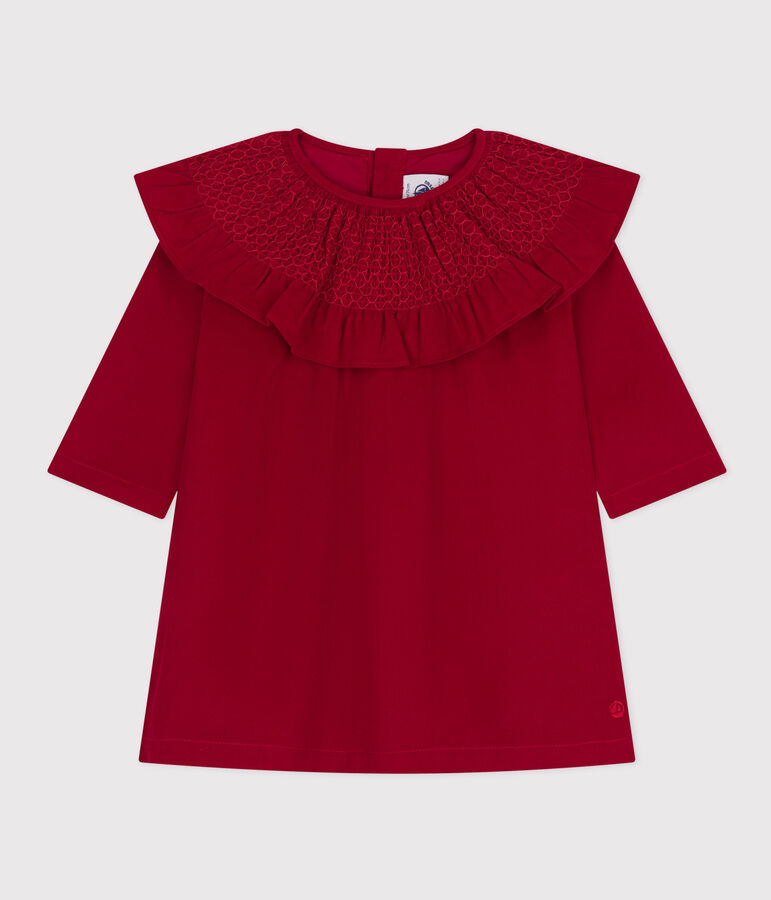 Confezione regalo beb&egrave; con abito e collant multicolore