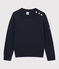 Pullover in lana e cotone bambino blu SMOKING