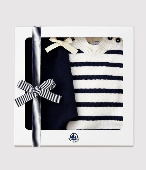 Confezione regalo bebè maglione e pantalone variante 1