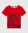 T-shirt bambino rosso TERKUIT