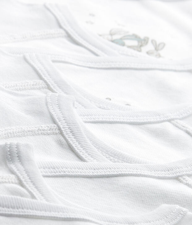 Lotto di 5 bodies a maniche lunghe per beb&eacute; unisex multicolore