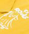 T-shirt a maniche lunghe in cotone con stampa bambino giallo NAPLES