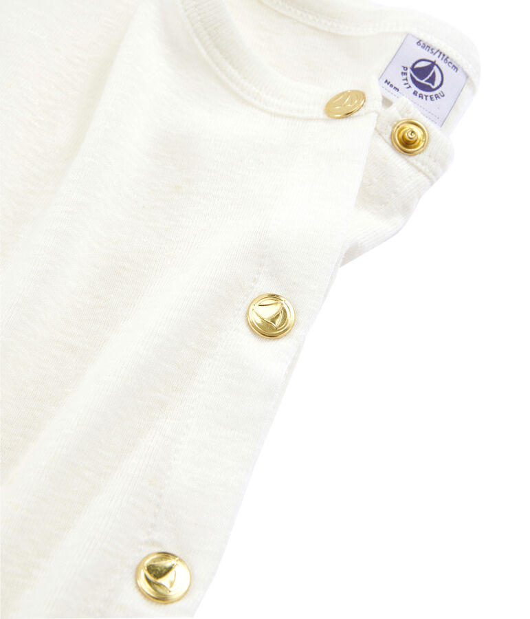 Cardigan bambina bianco