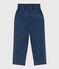 Pantaloni dritti in denim leggero bambina blu DENIM
