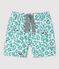 Costume da bagno ecoresponsabile bebè maschio bianco MARSHMALLOW/bianco MULTICO