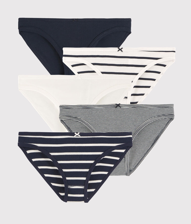 Confezione da 5 slip Donna multicolore