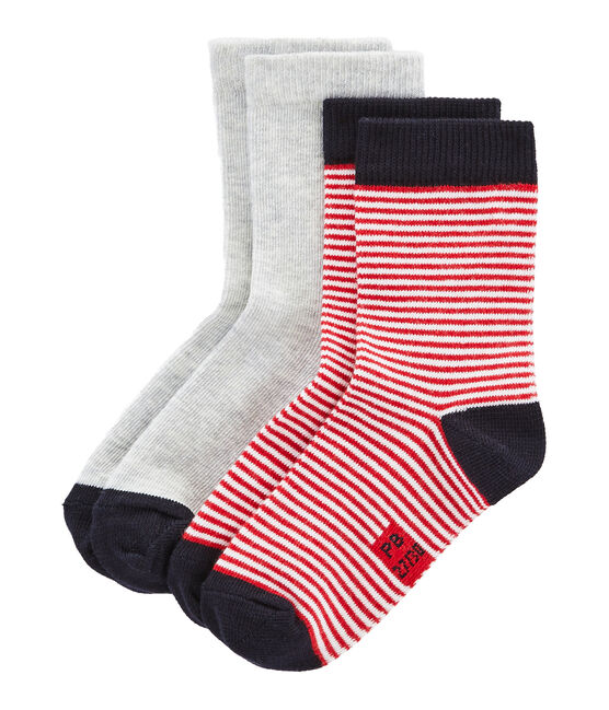 Confezione da 2 paia di calzini bambino unisex variante 4