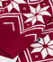 Pullover in lana e cotone fantasia bambino rosso AMARANTE/ AVALANCHE