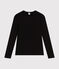 T-shirt L'ICONIQUE cocotte in cotone Donna nero BLACK