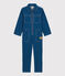 Tutina ragazza/ragazzo in denim serge blu MAJOR