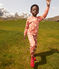 Pigiama snugfit cuore bambina in cotone rosa BRANDY/bianco MARSHMALLOW