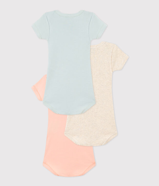 Confezione da 3 body manica corta 130 anni in cotone multicolore