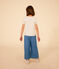 T-shirt in jersey leggero bambina bianco AVALANCHE/ MEDIEVAL