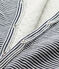 Cardigan per bambina millerighe in tubique blu SMOKING/beige COQUILLE