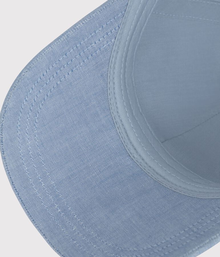 Berretto Petit Bateau in denim chiaro bambino blu