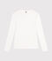 T-shirt L'ICONIQUE cocotte in cotone Donna bianco ECUME