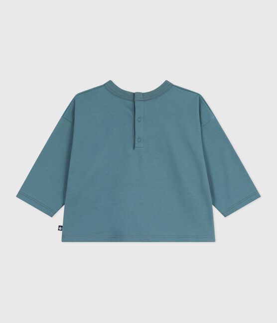 T-shirt a maniche lunghe in cotone con motivo gatto neonato GOBELIN