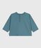 T-shirt a maniche lunghe in cotone con motivo gatto neonato GOBELIN