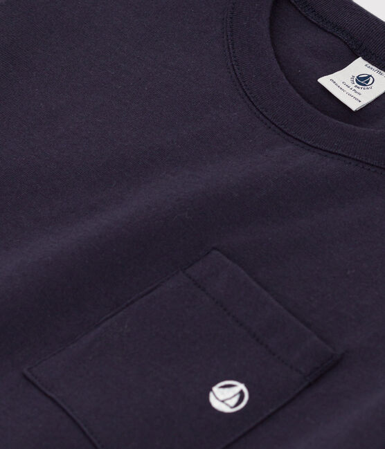 T-shirt bambino a maniche corte blu SMOKING