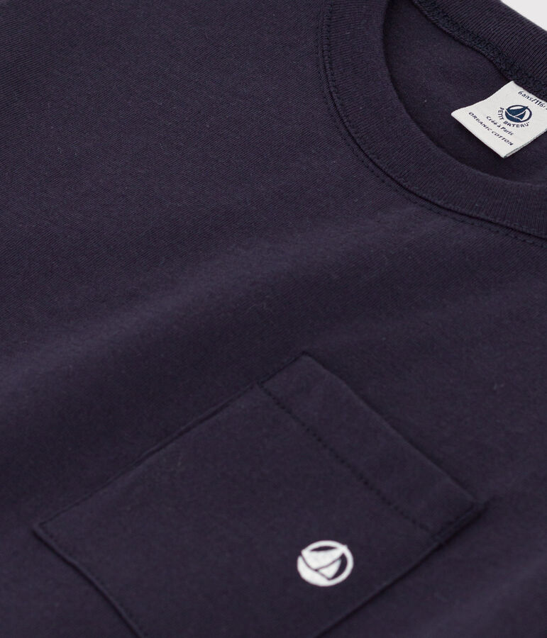 T-shirt bambino a maniche corte blu