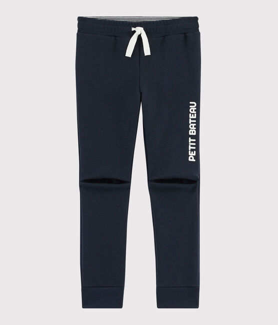 Pantaloni sportivi bambino blu SMOKING