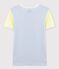 T-shirt iconica in cotone a righe Donna rosa GRETEL/bianco MARSHMALLOW
