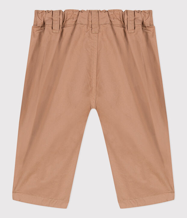 Pantaloni beb&egrave; in adorabile tessuto serge beige