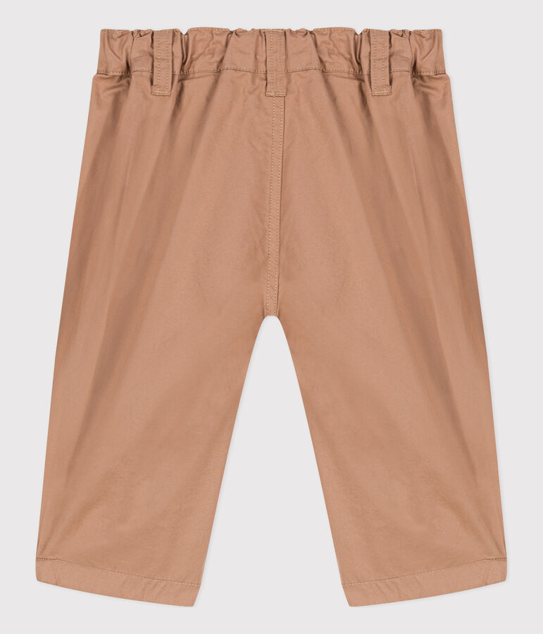 Pantaloni beb&egrave; in adorabile tessuto serge beige